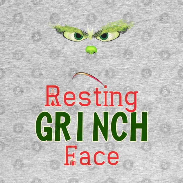 Resting Grinch Face by Wear & Cheer